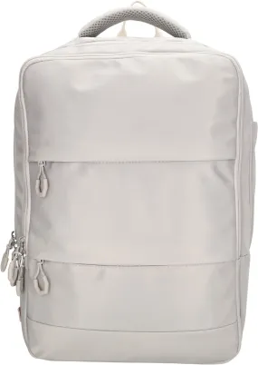 Beagles Originals Chiba Laptop Rugzak - 15, 6 inch - Lichtgrijs