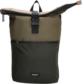 Beagles Originals Multicolor Originals Rolltop Laptoprugzak - 15,6 inch - Olijfgroen