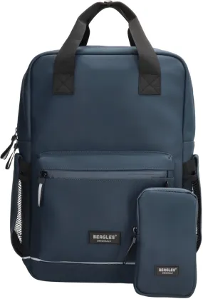Beagles Originals Waterproof Originals Laptoprugzak - 14 inch - Blauw