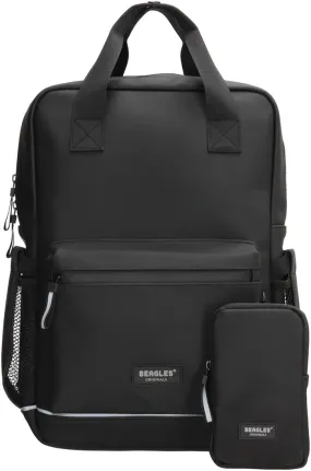 Beagles Originals Waterproof Originals Laptoprugzak - 14 inch - Zwart