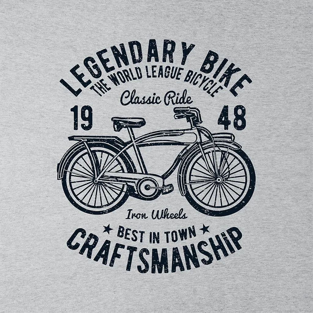 Legendarische fiets vakmanschap mannen Hooded Sweatshirt